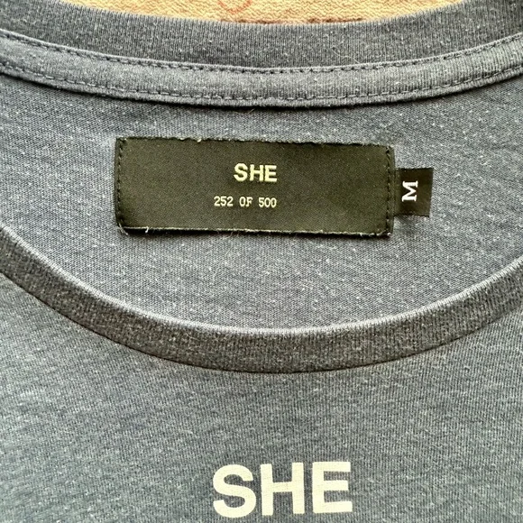 Darc Sport Blue and Pink Graphic Tee - Picture 3 of 3